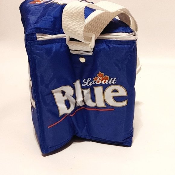 LABATT BLUE Cooler Bag Shoulder Strap Full Zip - Picture 6 of 7